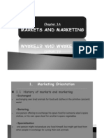 Chapt 1A - Markets and Mktg
