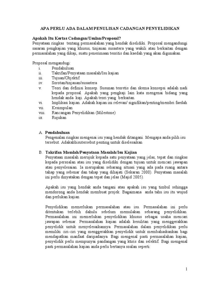 Apa Perlu Ada Dlm Usulan Pdf