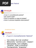 Aconselhamento Pastoral - introdução (slide)