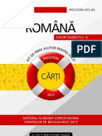 Presstern Carte Romana Eseuri Subiectul