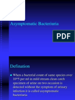 Asymptomatic Bacteriuria