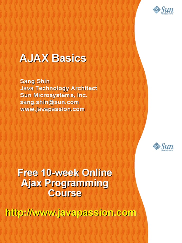 Ajax Basics | PDF | Ajax (Programming) | Java Script