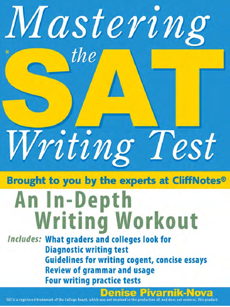 SAT Writing | PDF | Sat | Multiple Choice
