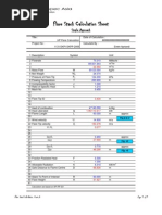 API 521 Flare Stack Calculation Guide | PDF | Nature | Physical Quantities