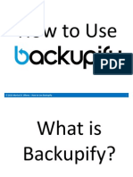 How To Use Backupify