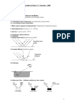 Apostila de Óptica: conceitos básicos e propriedades da luz