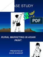 Asian Paint CASE STUDY