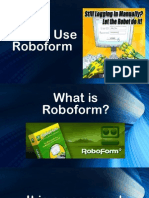 How To Use Roboform