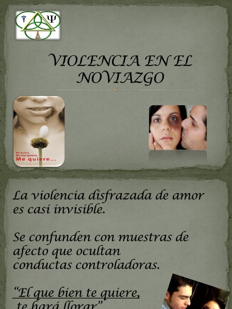 Violencia en El Noviazgo (Power Point) | PDF | Violencia | Sicología