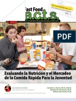 FastFoodFACTS Report Summary Spanish