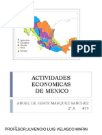 Actividades Economicas de Mexico