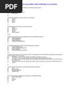 Siebel 8.1 Certifications Question Answers