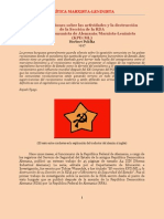 Polifka - Nuevas revelaciones sobre las actividades y la destrucción de la Sección de RDA del Partido Comunista de Alemania (1997)