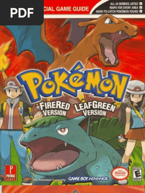 Pokemon Firered Leafgreen Official Guide Pdf