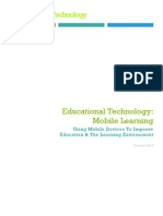 Educational Technology: Mobile Learning
