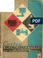 Cartea Electricianului de Intretinere Din Intreprinderile Industriale