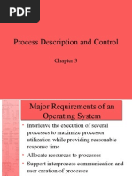 Process Description and Control