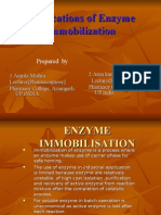 Applications of Enzyme Immobilization