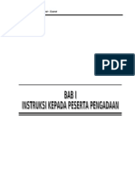 Buku RKS Permen PU 43 Th. 2007 Pemborong Menengah & Besar