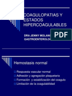 Coagulopatias y Estados Hipercoagulables