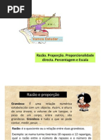 proporcionalidade