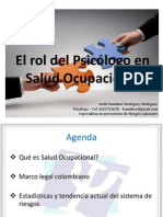 Memorias Seminario Psicologo - Salud Ocupacional