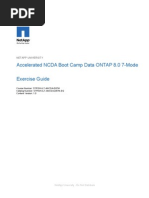 NetApp NCDA Exercise Guide