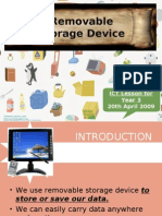 ICT Lesson-Storage Devices