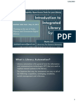 Introduction To Integrated Library System