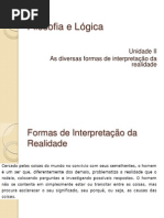Filosofia e Lógica unidade 2 ate 6