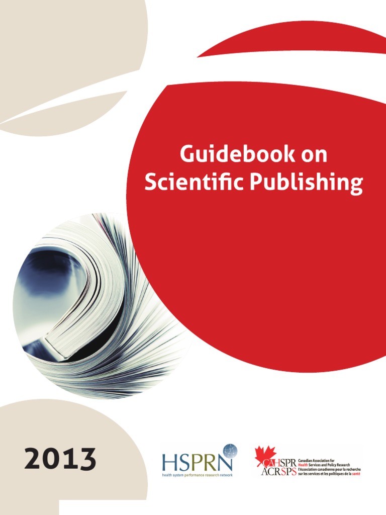 Guidebook on Scientific Publishing in Health Services and Policy