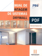 Manual de Montagem de Sistemas Drywall