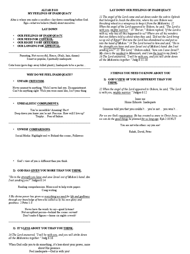 Altar Ego 1 Preaching PDF Religious Behaviour And Experience