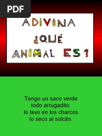 ADIVINANZAS