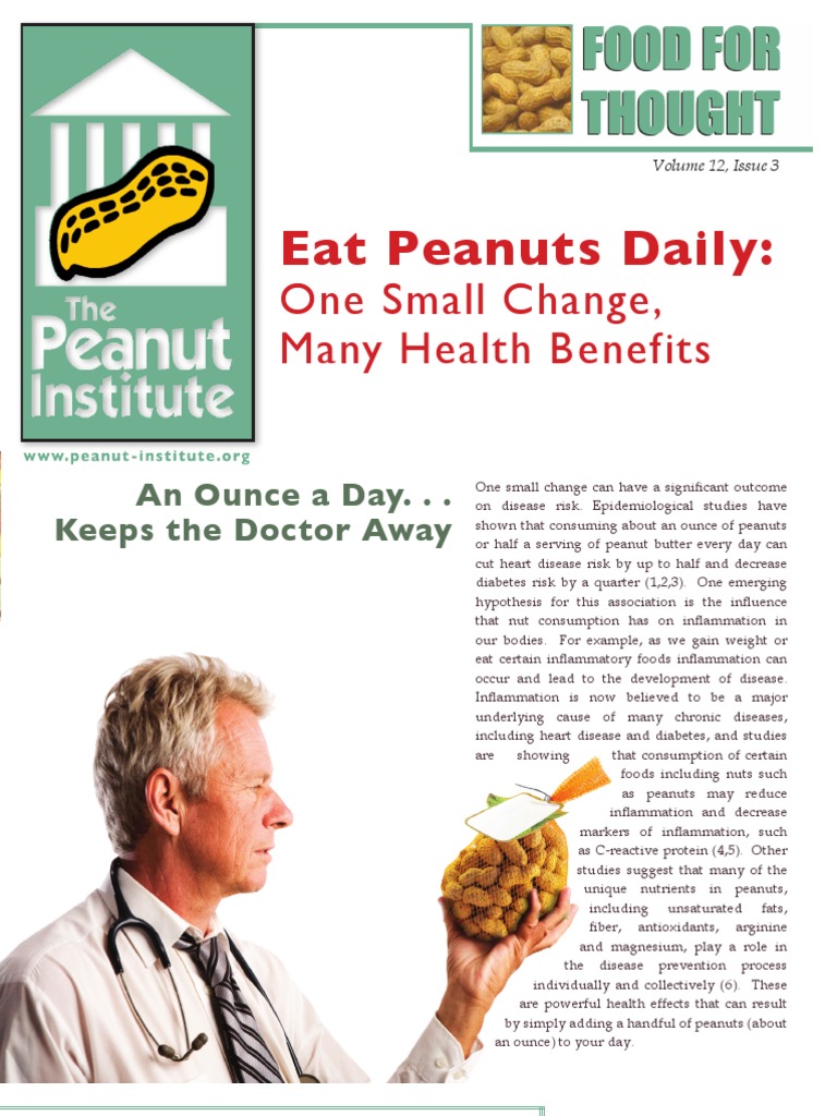 Eat Peanuts Daily One Small Change, Many Health Benefits PDF