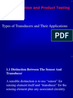 Types of Transducer and Application