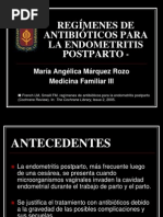 Tto Endometritis Post Parto