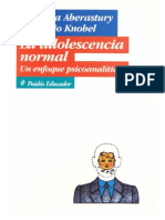 La adolescencia normal - Un enfoque psicoanalítico  - - Arminda Aberastury y Mauricio Knobel