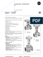 Series 240 Pneumatic Control Valve Type 3241-1 and Type 3241-7 Globe Valve Type 3241