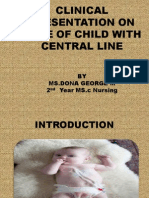 Care of Child With Central Venous Catheter