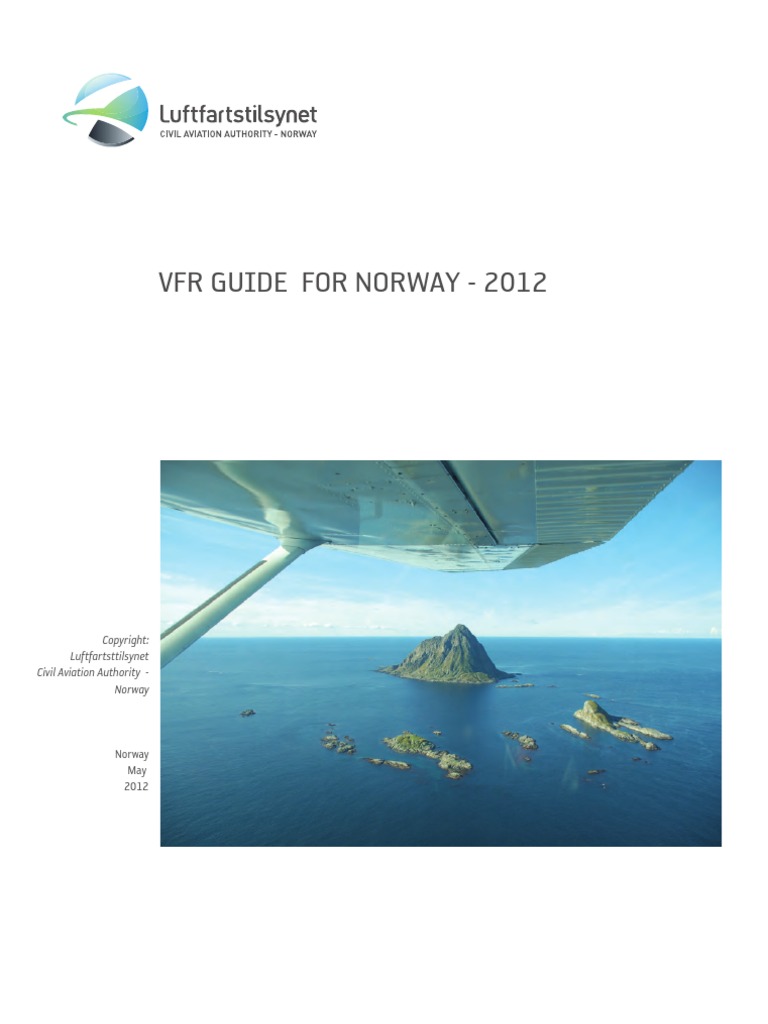 VFR Guide For Norway - 2012 | PDF | Visual Flight Rules | Volcanic Ash