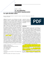 Development, Validation, and Applications of A New Laboratory-Scale Indirect Impedancemeter For Rapid Microbial Control