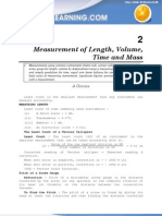 CH - 2 - Measurement of Length, Volume, Time and Mass PDF