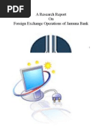 Internship Report On Foreign Exchange Operation of Jamuna Bank Limited