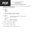 AS Chemistry answer sheet 02 ans