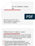 Application of Labor Laws in Pakistan