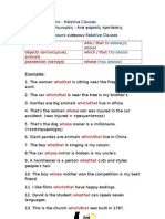 Relative Pronouns