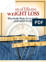 Weight Loss: Secrets of Effective