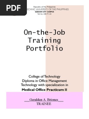 Ojt Portfolio
