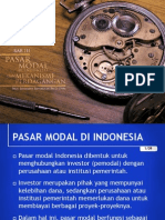 Portofolio & Investasi Bab 3 - Pasar Modal & Mekanisme Perdagangan